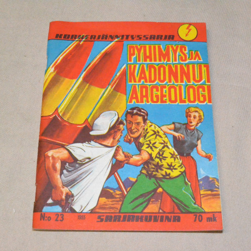 Korkeajännityssarja 23 - 1955 Pyhimys ja kadonnut argeologi